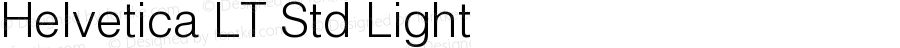 Helvetica LT Std Light