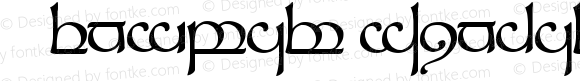 Tengwar Sindarin 1