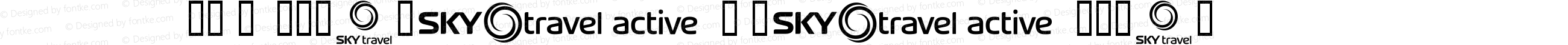 SKYfonttravel Regular