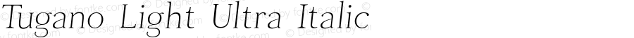 Tugano Light Ultra Italic