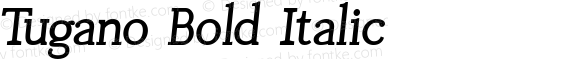 Tugano Bold Italic