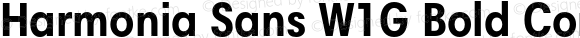 Harmonia Sans W1G Bold Condensed