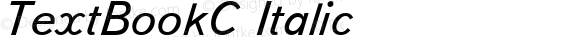 TextBookC Italic