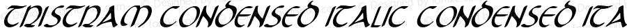 Tristram Condensed Italic