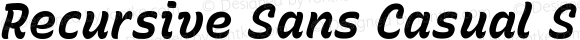 Recursive Sn Csl St Bold Italic