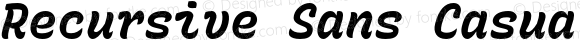 Recursive Sn Csl St SmB Italic