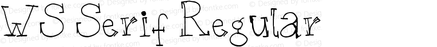 WS Serif Regular