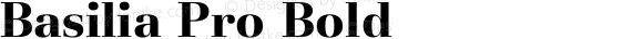 Basilia Pro Bold