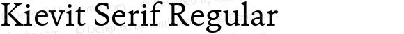 Kievit Serif