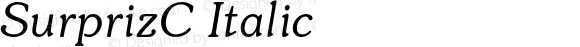 SurprizC Italic