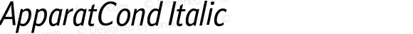 ApparatCond Italic