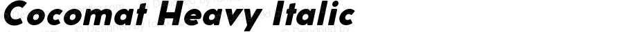 Cocomat-HeavyItalic