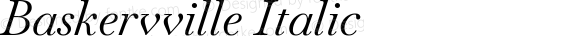 Baskervville Italic