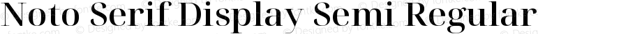 Noto Serif Display Semi