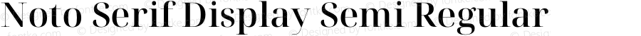 Noto Serif Display Semi