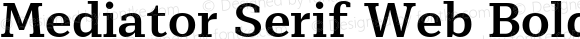 Mediator Serif Web Bold