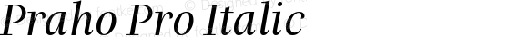 Praho Pro Italic