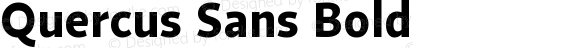 Quercus Sans Bold