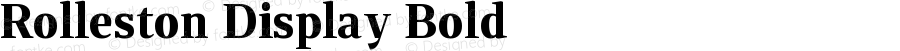 RollestonDisplay-Bold