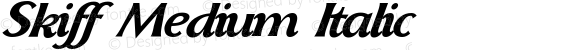 Skiff Medium Italic