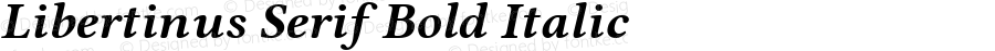 Libertinus Serif Bold Italic