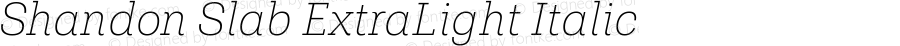 ShandonSlab-ExtraLightItalic