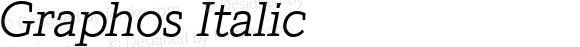 Graphos Italic