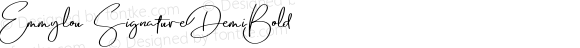 EmmylouSignature-DemiBold