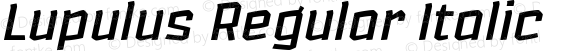 Lupulus Regular Italic