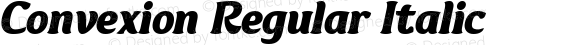 Convexion Regular Italic