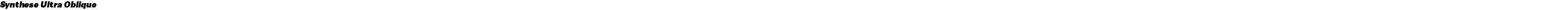 Synthese Ultra Oblique