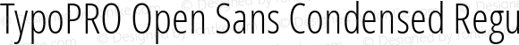 TypoPRO Open Sans Condensed Light