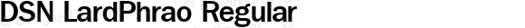 DSN LardPhrao Regular Version 2.1 - January 1998