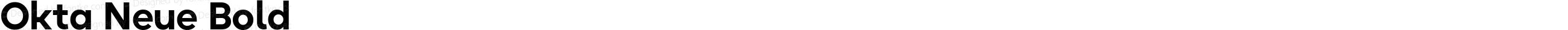 Okta Neue Bold