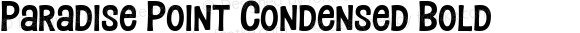 Paradise Point Condensed Bold
