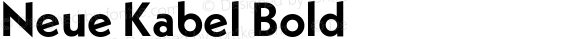 Neue Kabel Bold