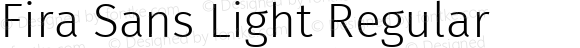Fira Sans Light Regular
