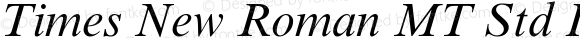 TimesNewRomanMTStd-Italic