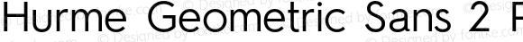 HurmeGeometricSans2 Regular
