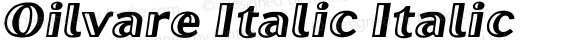 Oilvare Italic Italic