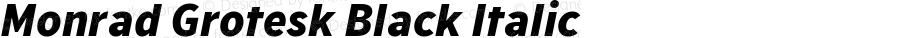 MonradGrotesk-Black-Italic