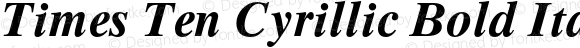 Times Ten Cyrillic Bold Italic 001.002