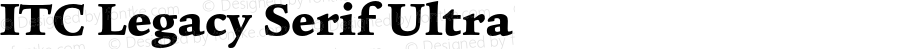 ITC Legacy Serif Ultra