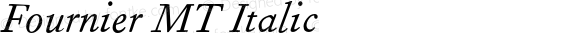 FournierMT-Italic