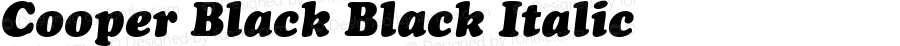 CooperBlack-Italic