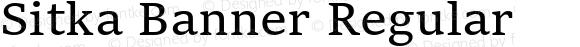 sitka subheading font