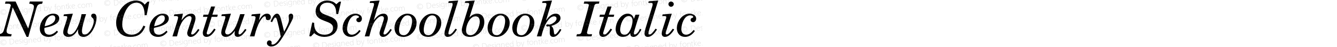 NewCenturySchlbk-Italic