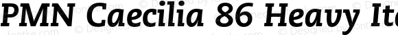 Caecilia-HeavyItalic