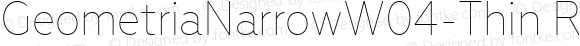 GeometriaNarrowW04-Thin Regular