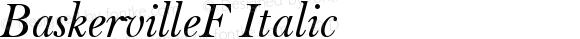 BaskervilleF Italic